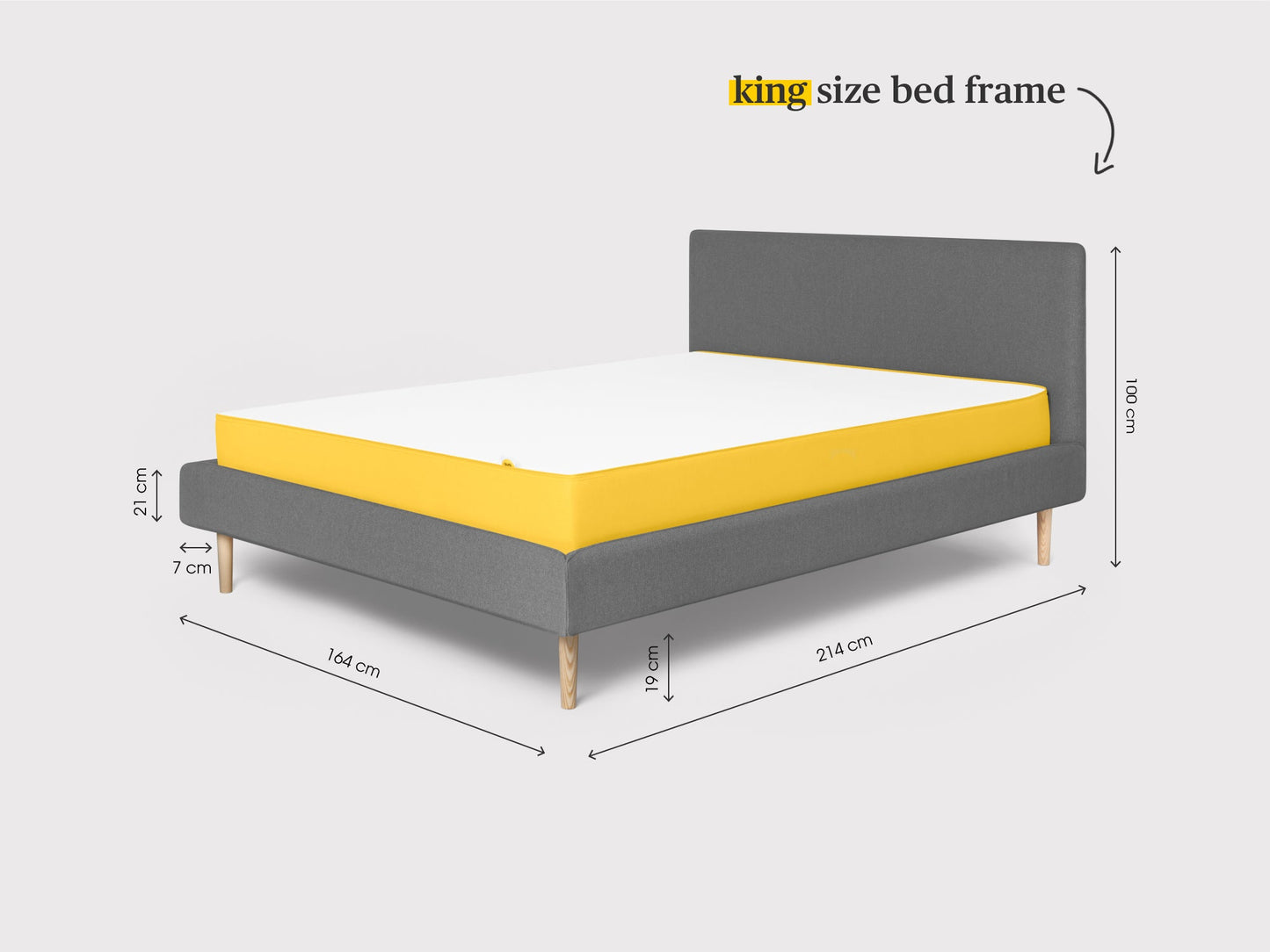 the tailored bed frame