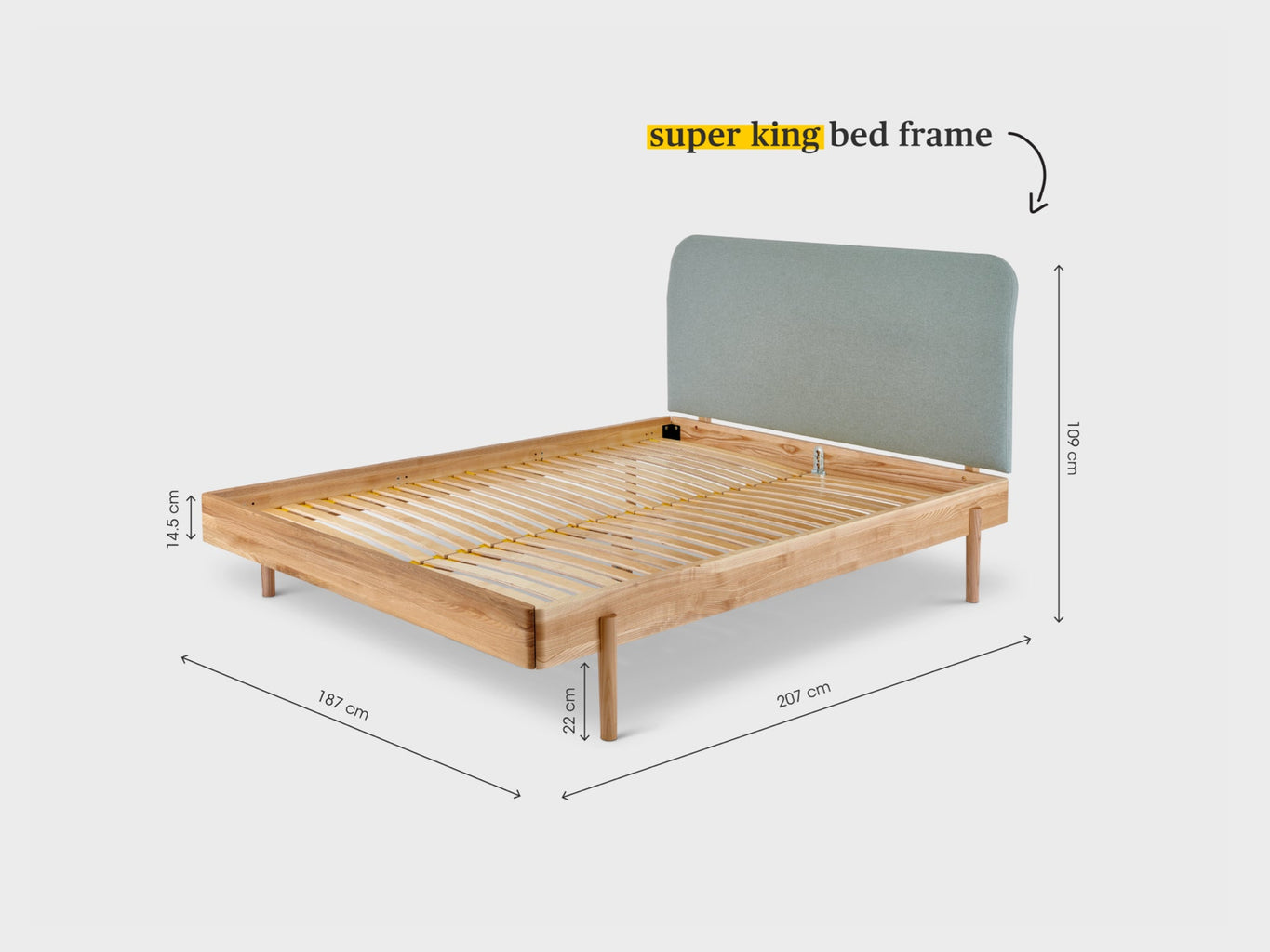 the dutton bed frame