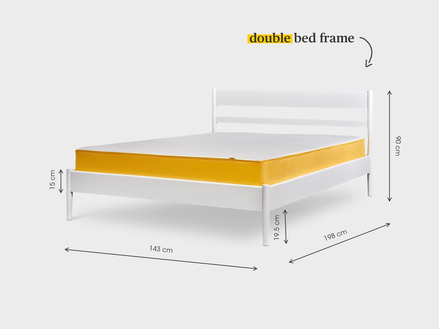 the minimal bed frame